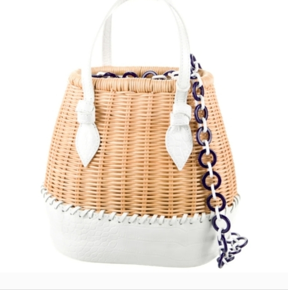 Pamela MunsonWicker Shoulder Bag - Picture 2 of 8